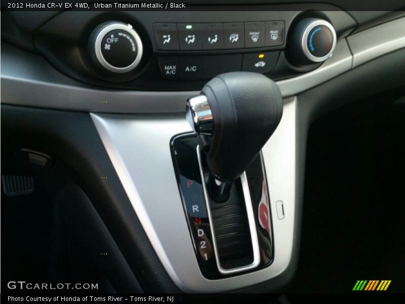 Urban Titanium Metallic / Black 2012 Honda CR-V EX 4WD