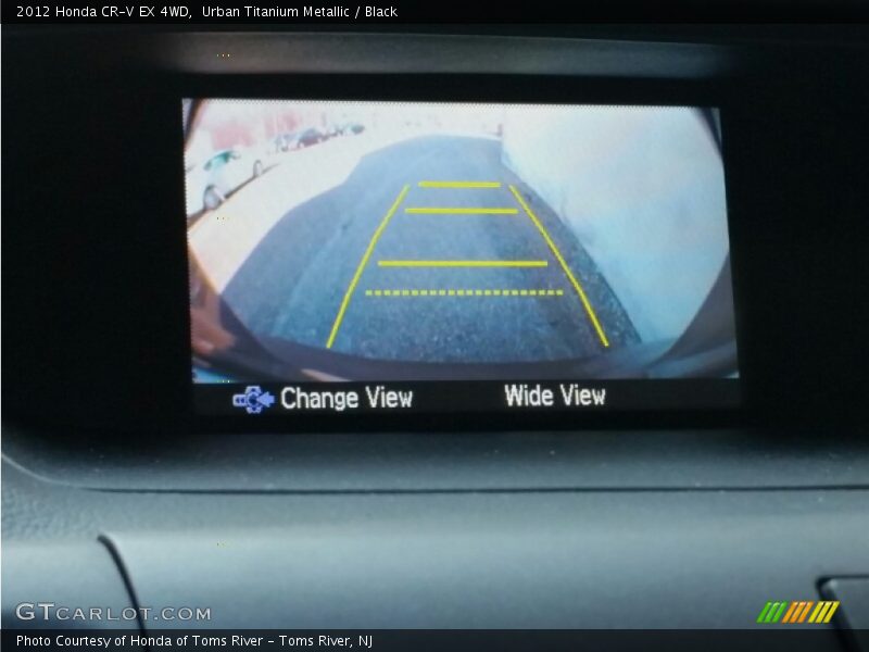 Urban Titanium Metallic / Black 2012 Honda CR-V EX 4WD