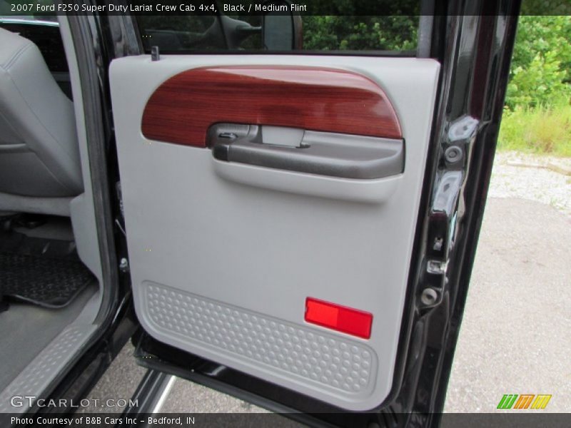 Black / Medium Flint 2007 Ford F250 Super Duty Lariat Crew Cab 4x4