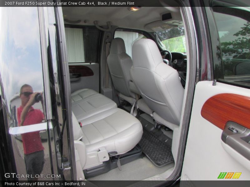 Black / Medium Flint 2007 Ford F250 Super Duty Lariat Crew Cab 4x4