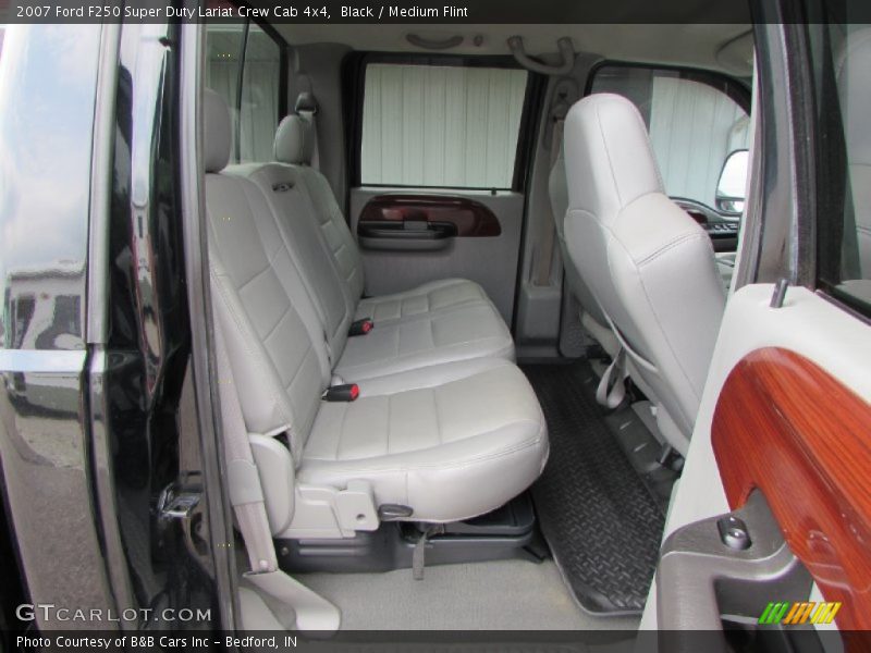 Black / Medium Flint 2007 Ford F250 Super Duty Lariat Crew Cab 4x4