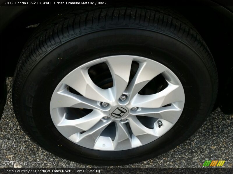 Urban Titanium Metallic / Black 2012 Honda CR-V EX 4WD