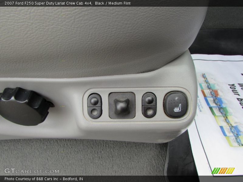 Black / Medium Flint 2007 Ford F250 Super Duty Lariat Crew Cab 4x4