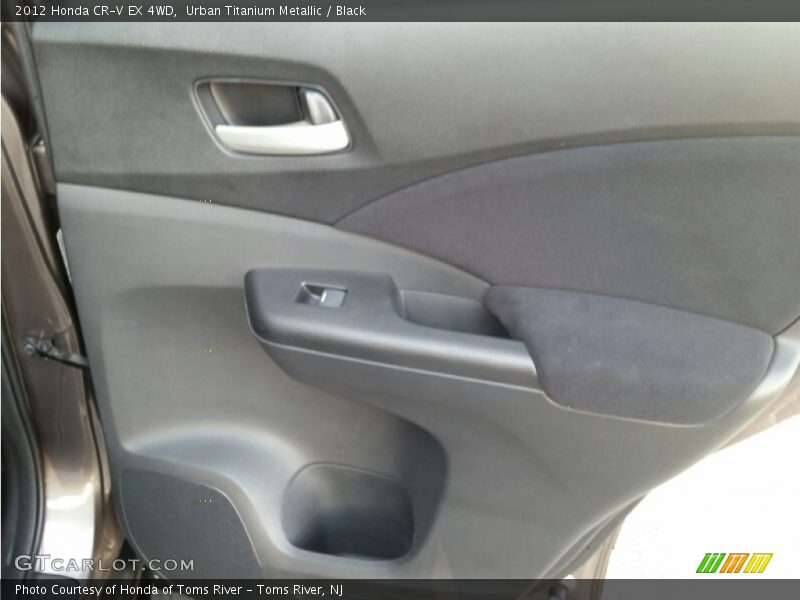 Urban Titanium Metallic / Black 2012 Honda CR-V EX 4WD
