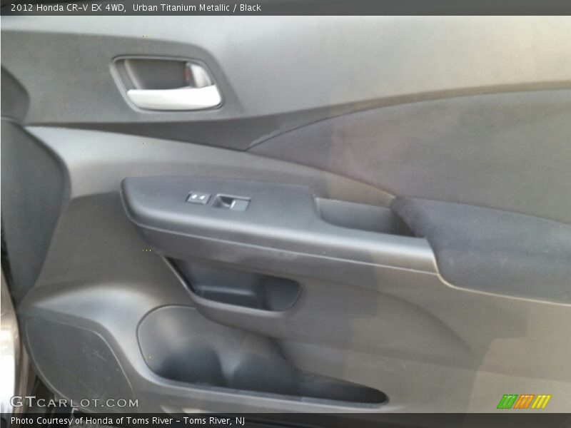 Urban Titanium Metallic / Black 2012 Honda CR-V EX 4WD