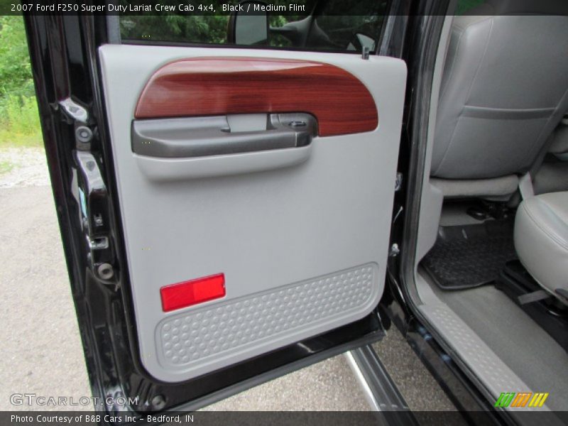 Black / Medium Flint 2007 Ford F250 Super Duty Lariat Crew Cab 4x4
