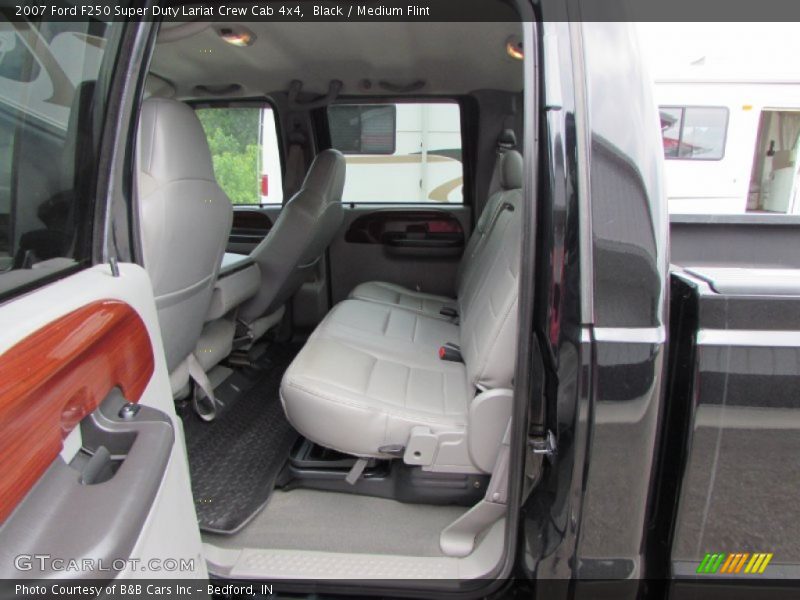 Black / Medium Flint 2007 Ford F250 Super Duty Lariat Crew Cab 4x4
