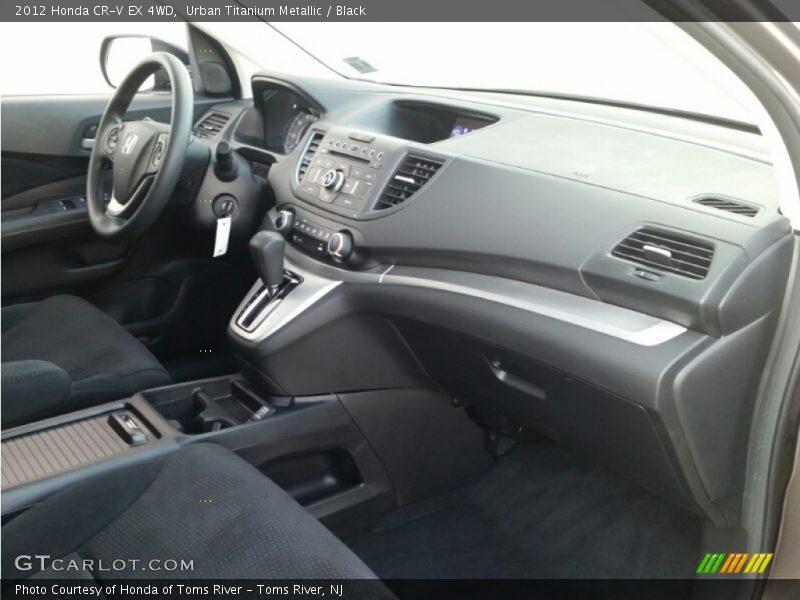 Urban Titanium Metallic / Black 2012 Honda CR-V EX 4WD