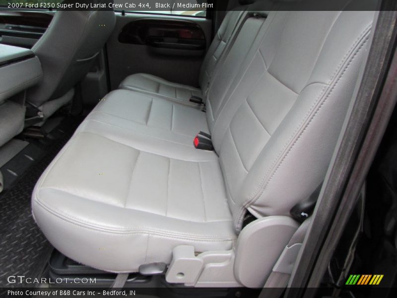 Black / Medium Flint 2007 Ford F250 Super Duty Lariat Crew Cab 4x4