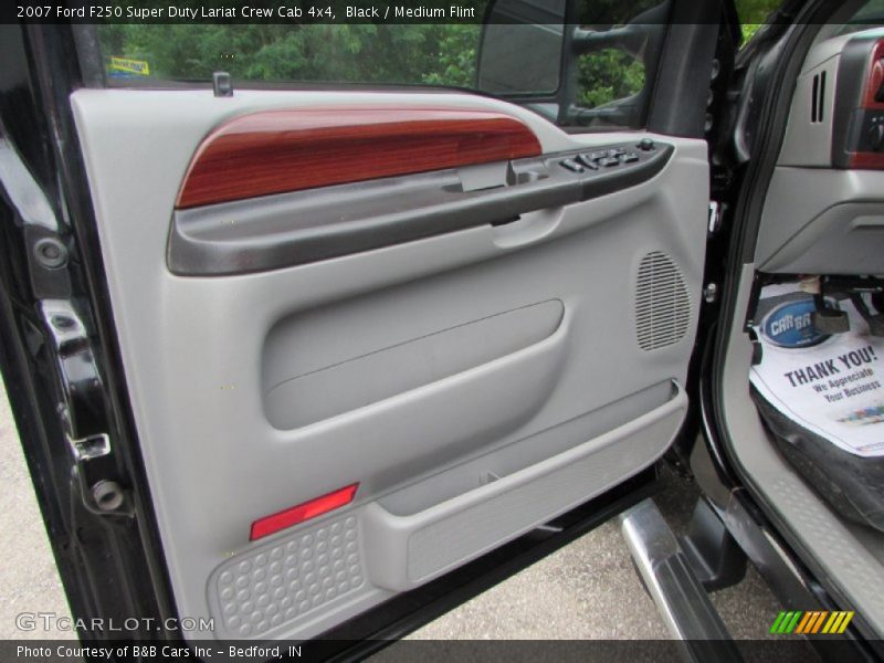 Black / Medium Flint 2007 Ford F250 Super Duty Lariat Crew Cab 4x4