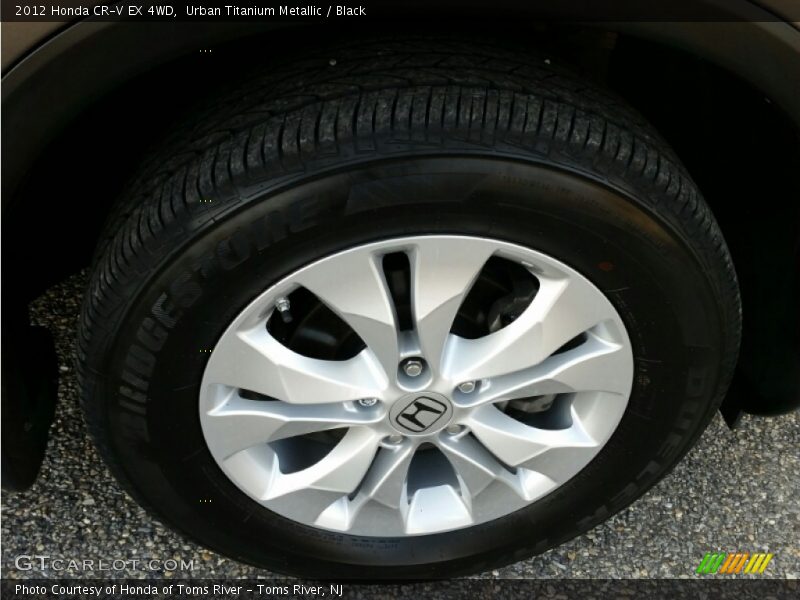 Urban Titanium Metallic / Black 2012 Honda CR-V EX 4WD