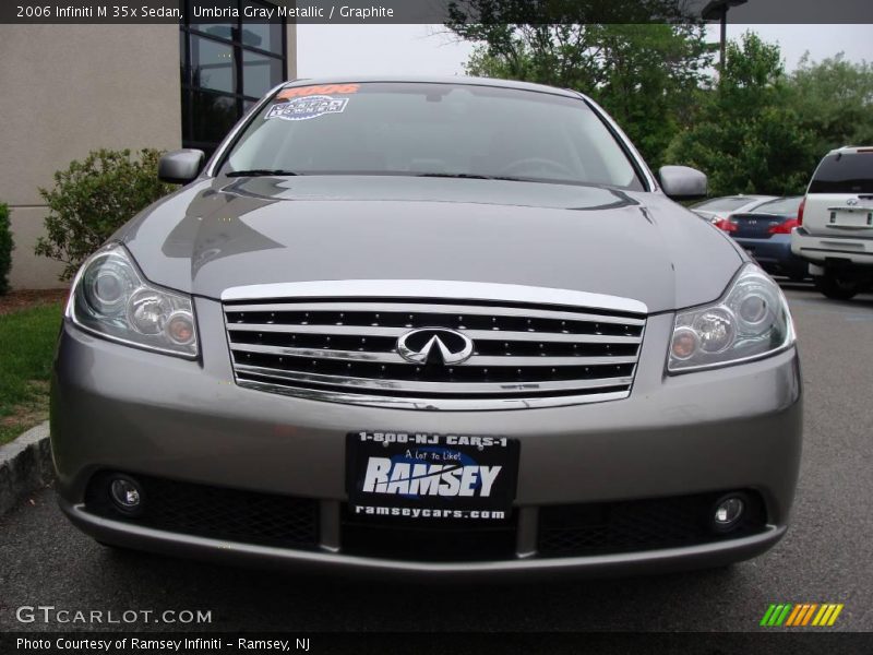 Umbria Gray Metallic / Graphite 2006 Infiniti M 35x Sedan