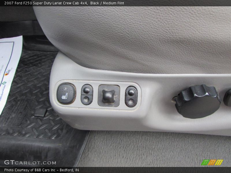 Black / Medium Flint 2007 Ford F250 Super Duty Lariat Crew Cab 4x4