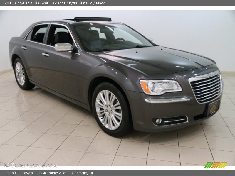 Granite Crystal Metallic / Black 2013 Chrysler 300 C AWD