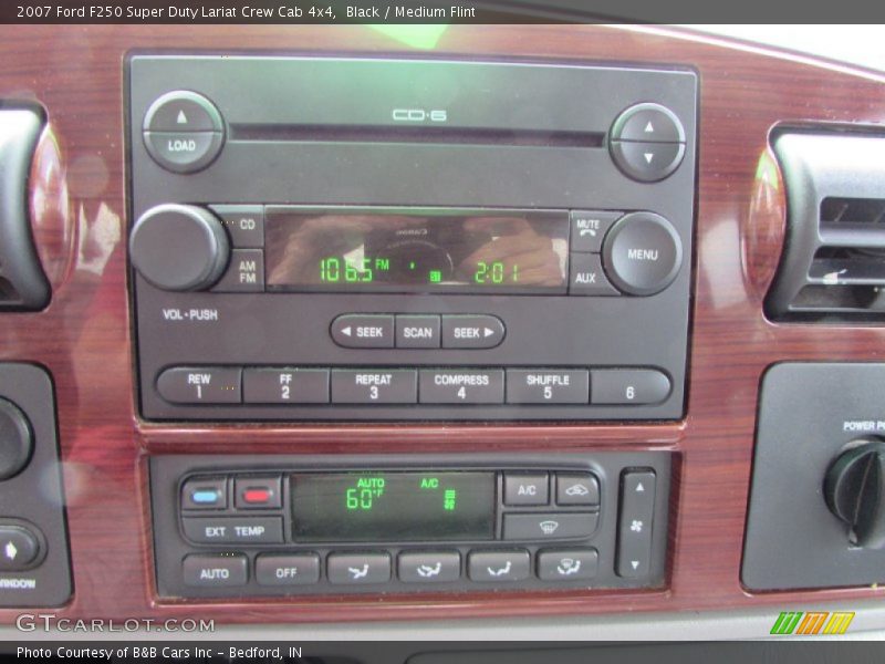 Black / Medium Flint 2007 Ford F250 Super Duty Lariat Crew Cab 4x4