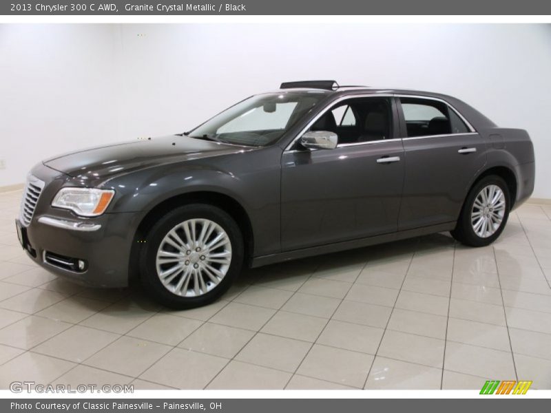 Granite Crystal Metallic / Black 2013 Chrysler 300 C AWD