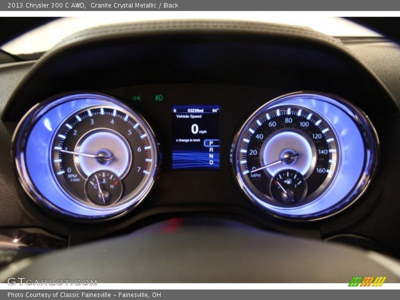 Granite Crystal Metallic / Black 2013 Chrysler 300 C AWD