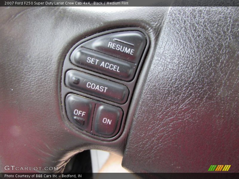Black / Medium Flint 2007 Ford F250 Super Duty Lariat Crew Cab 4x4