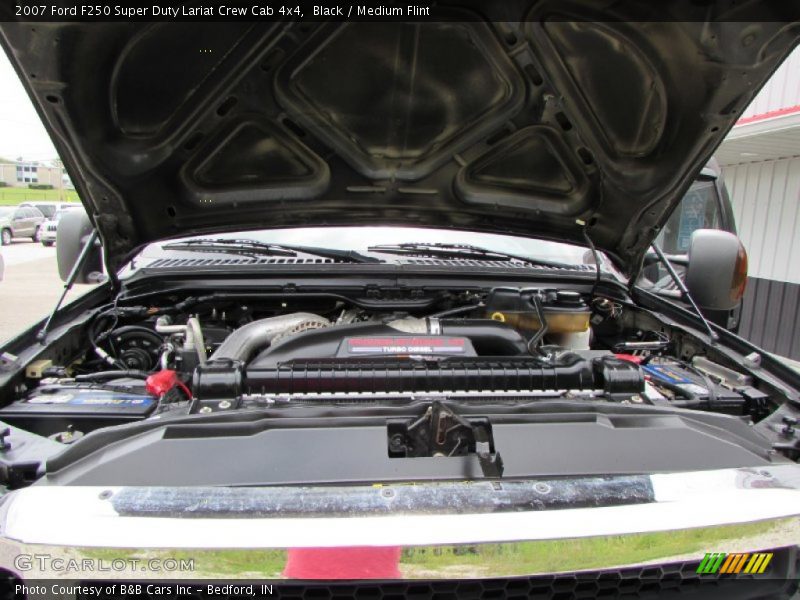 Black / Medium Flint 2007 Ford F250 Super Duty Lariat Crew Cab 4x4