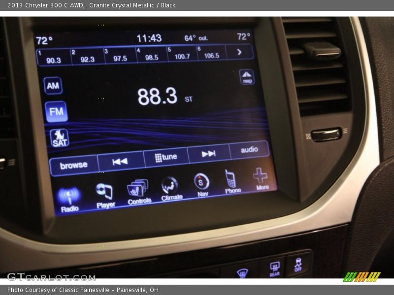 Granite Crystal Metallic / Black 2013 Chrysler 300 C AWD
