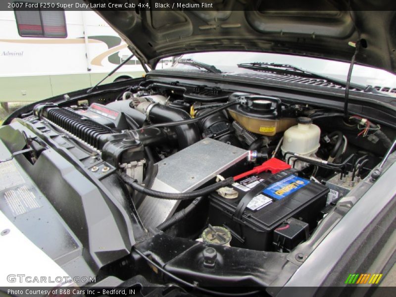 Black / Medium Flint 2007 Ford F250 Super Duty Lariat Crew Cab 4x4
