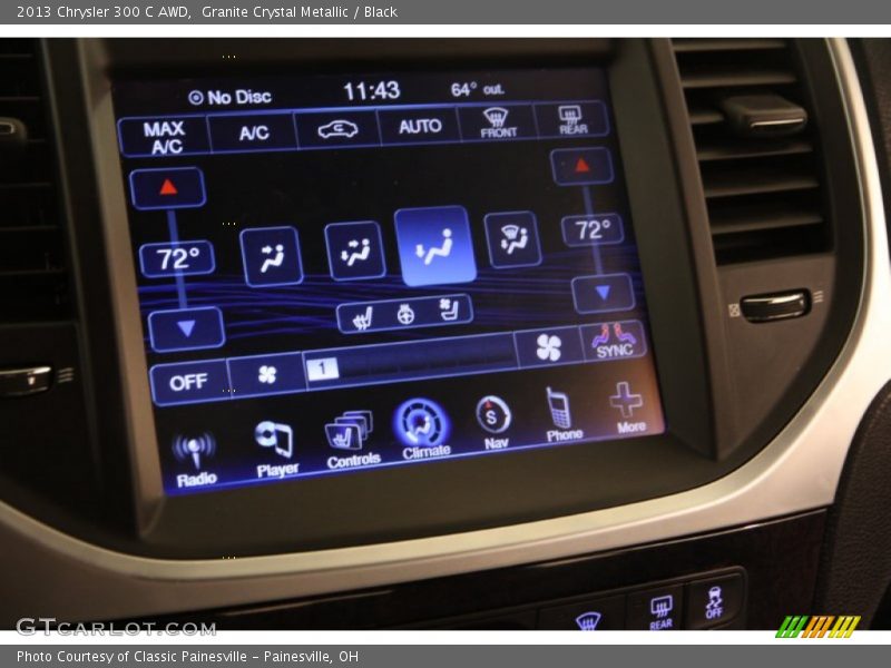 Granite Crystal Metallic / Black 2013 Chrysler 300 C AWD
