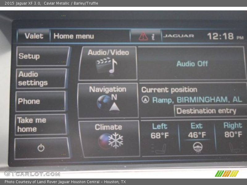 Caviar Metallic / Barley/Truffle 2015 Jaguar XF 3.0