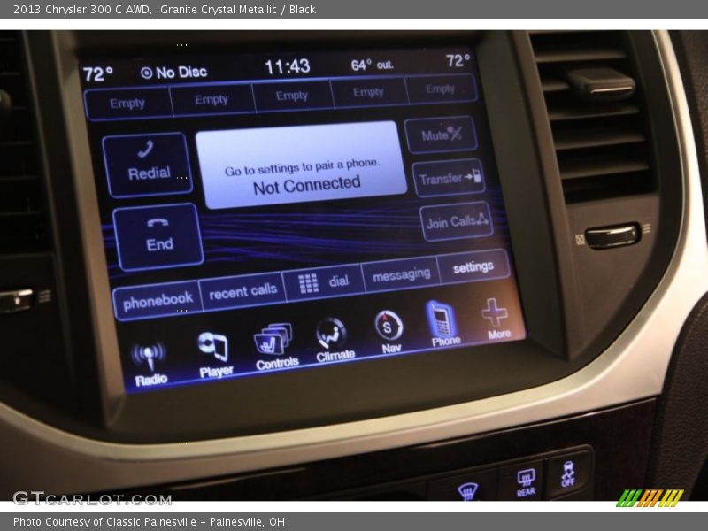 Granite Crystal Metallic / Black 2013 Chrysler 300 C AWD