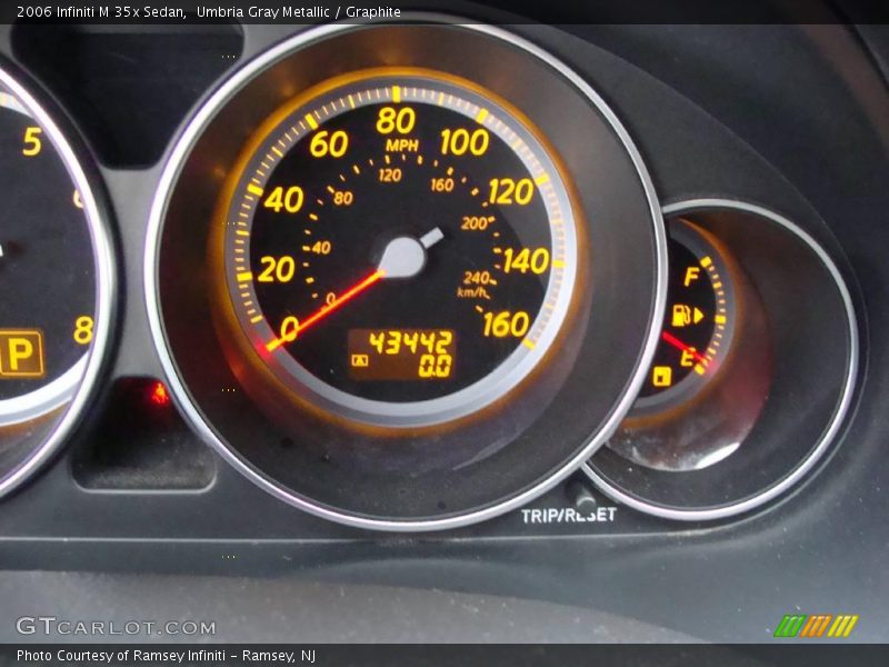 Umbria Gray Metallic / Graphite 2006 Infiniti M 35x Sedan