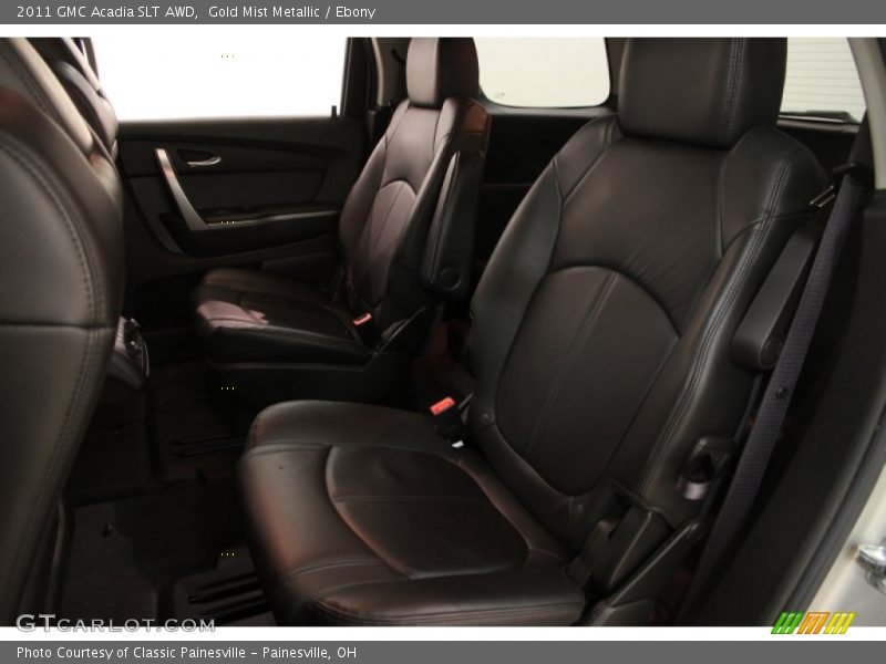Gold Mist Metallic / Ebony 2011 GMC Acadia SLT AWD