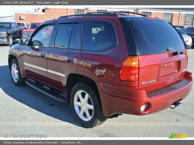 Red Jewel / Light Gray 2009 GMC Envoy SLT