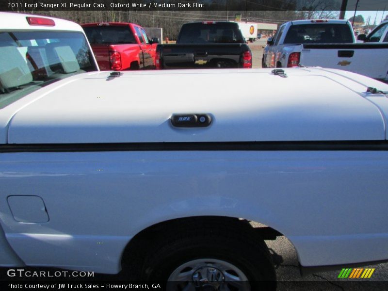 Oxford White / Medium Dark Flint 2011 Ford Ranger XL Regular Cab