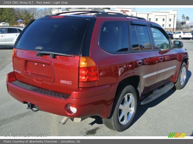 Red Jewel / Light Gray 2009 GMC Envoy SLT