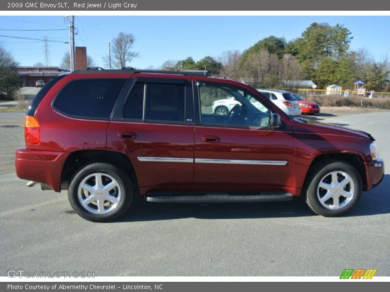 Red Jewel / Light Gray 2009 GMC Envoy SLT