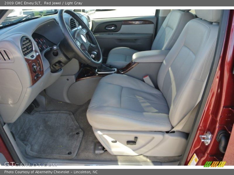 Red Jewel / Light Gray 2009 GMC Envoy SLT