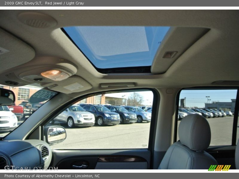 Red Jewel / Light Gray 2009 GMC Envoy SLT