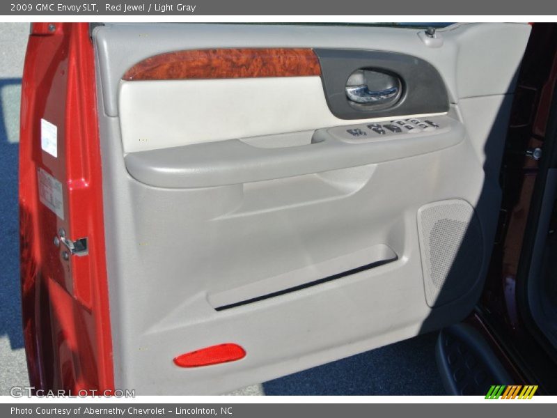 Red Jewel / Light Gray 2009 GMC Envoy SLT