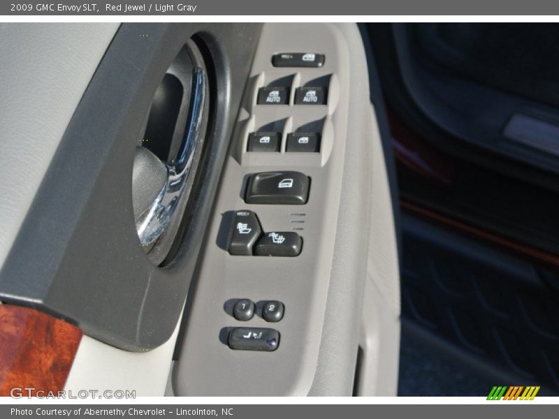 Red Jewel / Light Gray 2009 GMC Envoy SLT