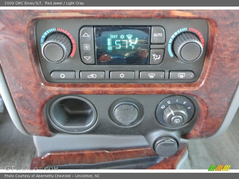 Red Jewel / Light Gray 2009 GMC Envoy SLT