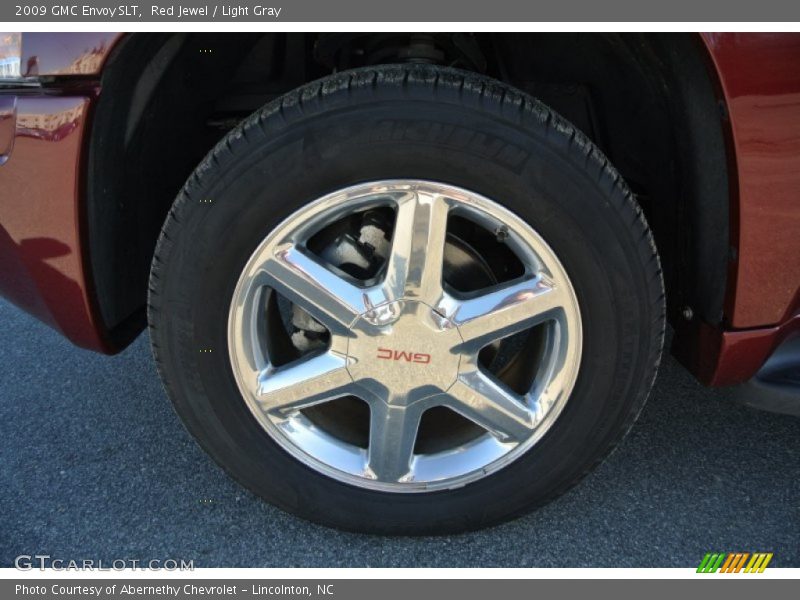 Red Jewel / Light Gray 2009 GMC Envoy SLT