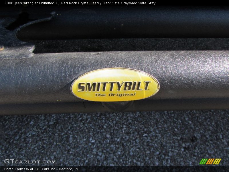 Red Rock Crystal Pearl / Dark Slate Gray/Med Slate Gray 2008 Jeep Wrangler Unlimited X