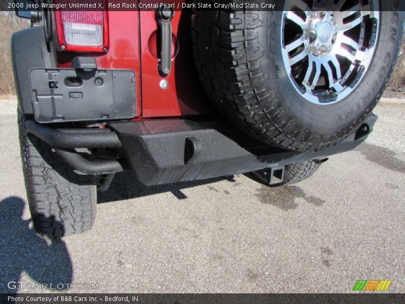 Red Rock Crystal Pearl / Dark Slate Gray/Med Slate Gray 2008 Jeep Wrangler Unlimited X