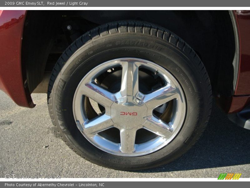 Red Jewel / Light Gray 2009 GMC Envoy SLT