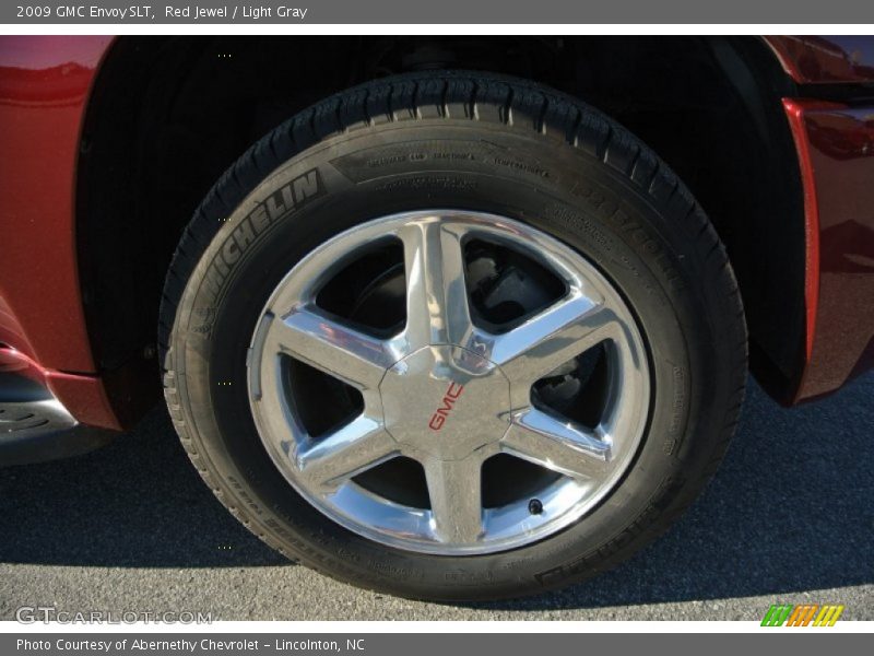 Red Jewel / Light Gray 2009 GMC Envoy SLT