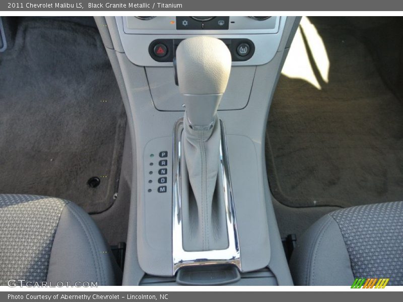 Black Granite Metallic / Titanium 2011 Chevrolet Malibu LS