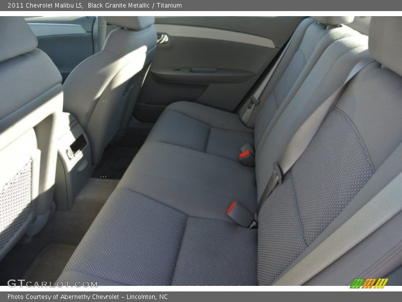 Black Granite Metallic / Titanium 2011 Chevrolet Malibu LS