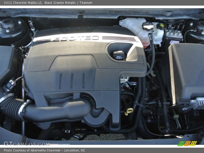 Black Granite Metallic / Titanium 2011 Chevrolet Malibu LS