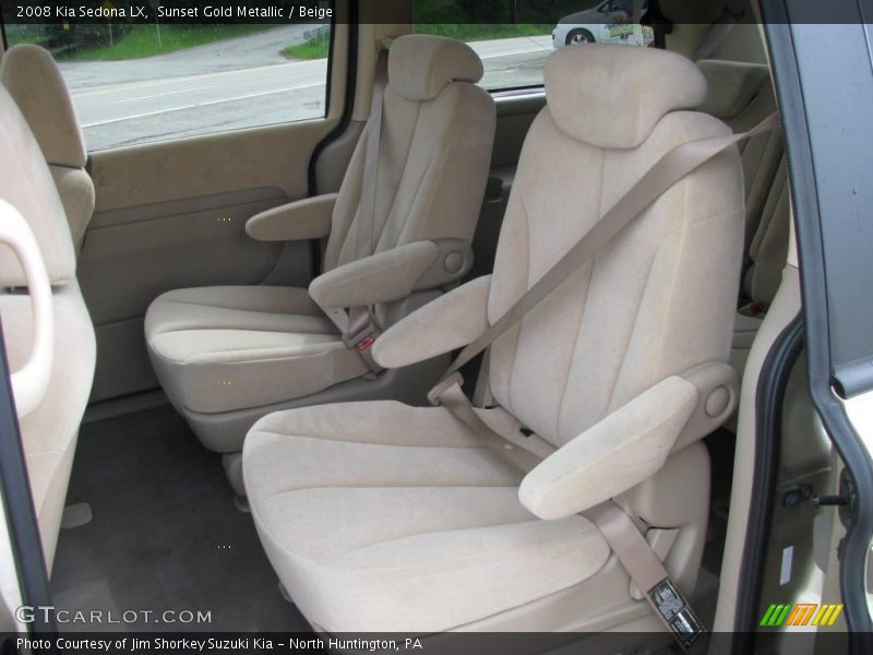 Sunset Gold Metallic / Beige 2008 Kia Sedona LX