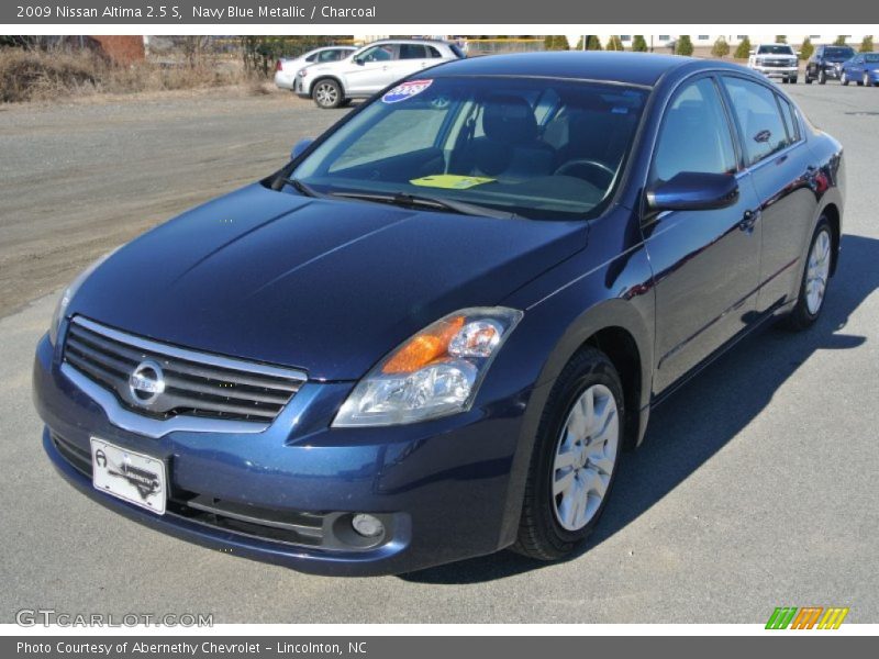 Navy Blue Metallic / Charcoal 2009 Nissan Altima 2.5 S