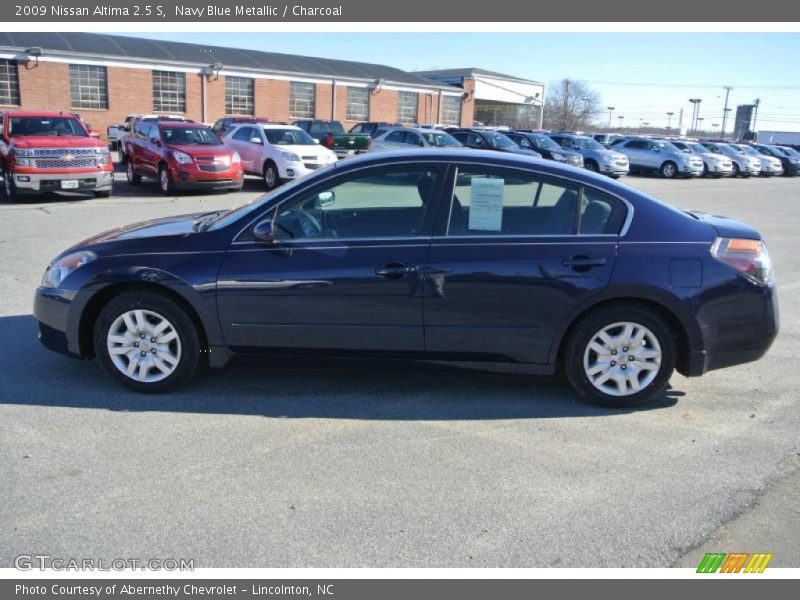 Navy Blue Metallic / Charcoal 2009 Nissan Altima 2.5 S